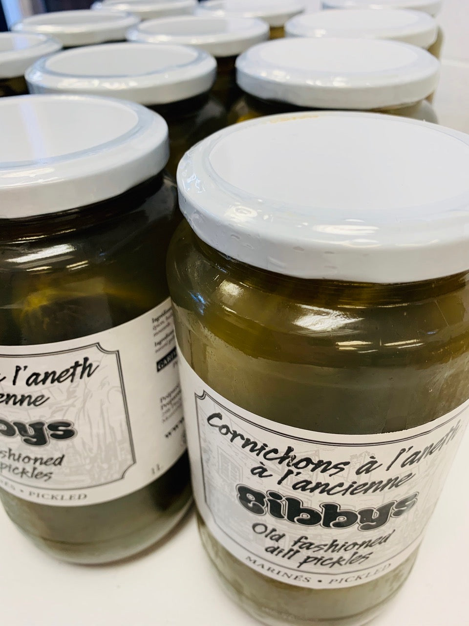Gibbys Old-Fashioned Dill Pickles I Les cornichons à l'aneth à l'ancienne de Gibbys