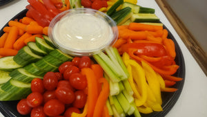 Veggie & Dip Platter / Assiette de Légumes et Trempette