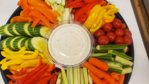 Veggie & Dip Platter / Assiette de Légumes et Trempette