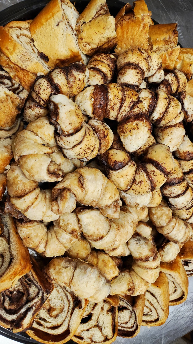 Order Danish Wedge and Mini Rugalach Platter Online - Nosherz Bakery