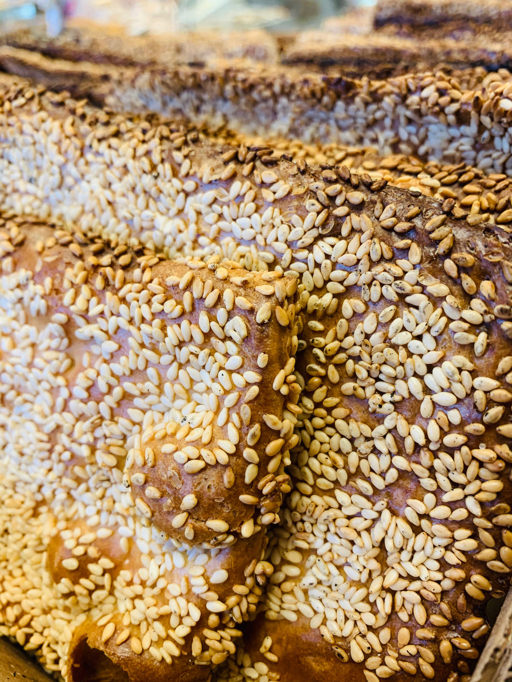 Sesame Seed Bagel Boards I Planches de Bagel au sesame