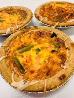 Swiss Vienna Bakery Veggie & Cheese Quiche I Quiche aux légumes et au fromage de Boulangerie Swiss Vienna
