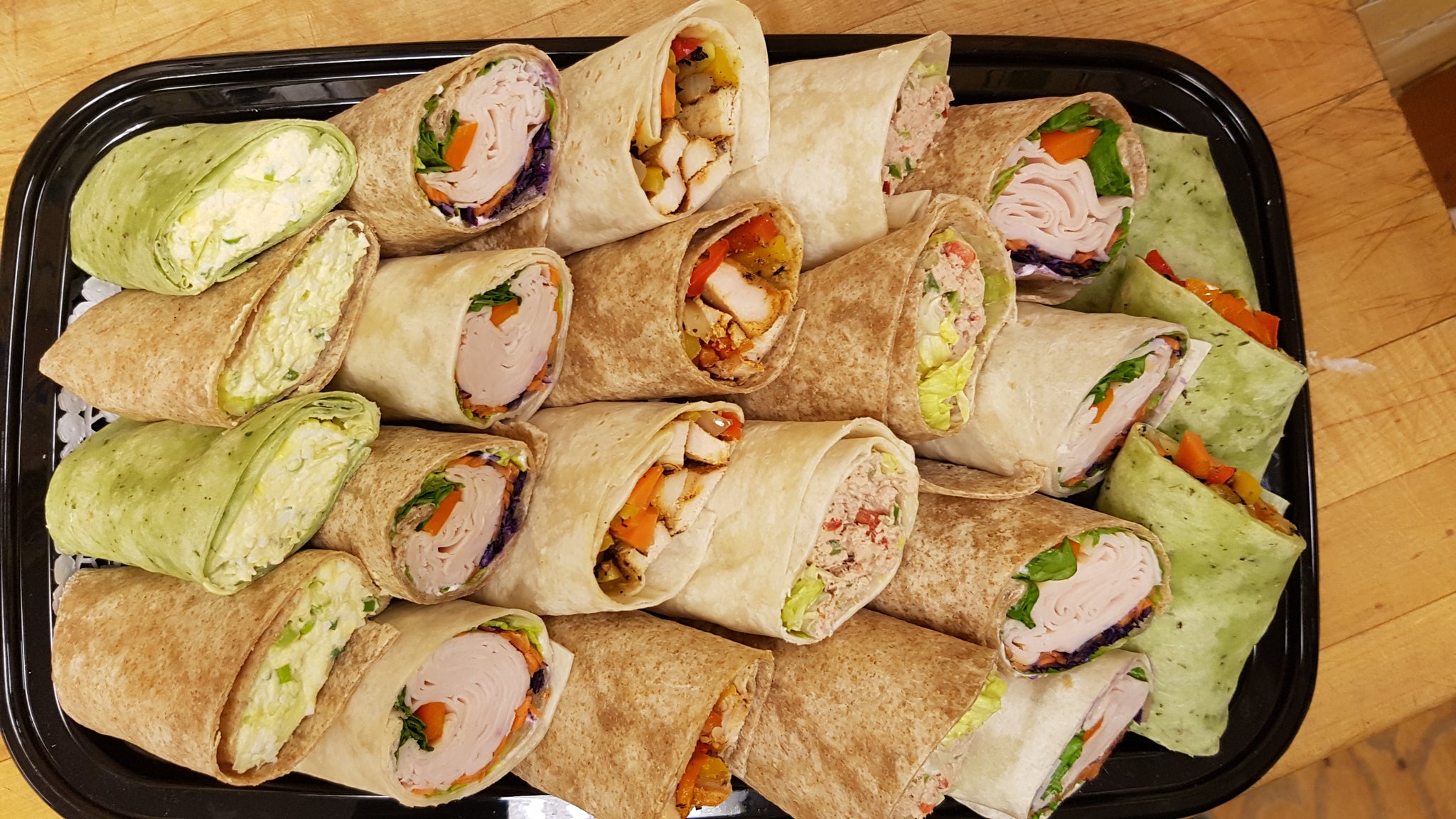 Order Platter of Assorted Wraps Online - Nosherz Bakery