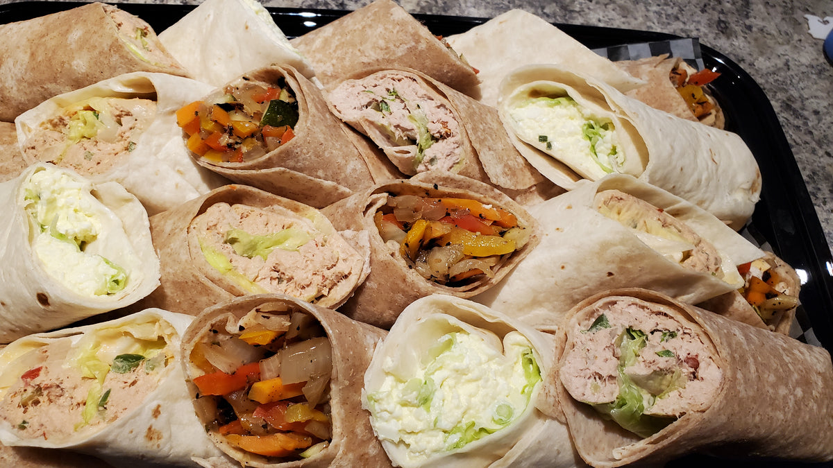 Order Platter of Assorted Wraps Online - Nosherz Bakery